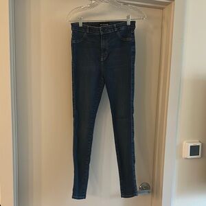 Fit Jeans Dark Blue Women's Skinny Jeans